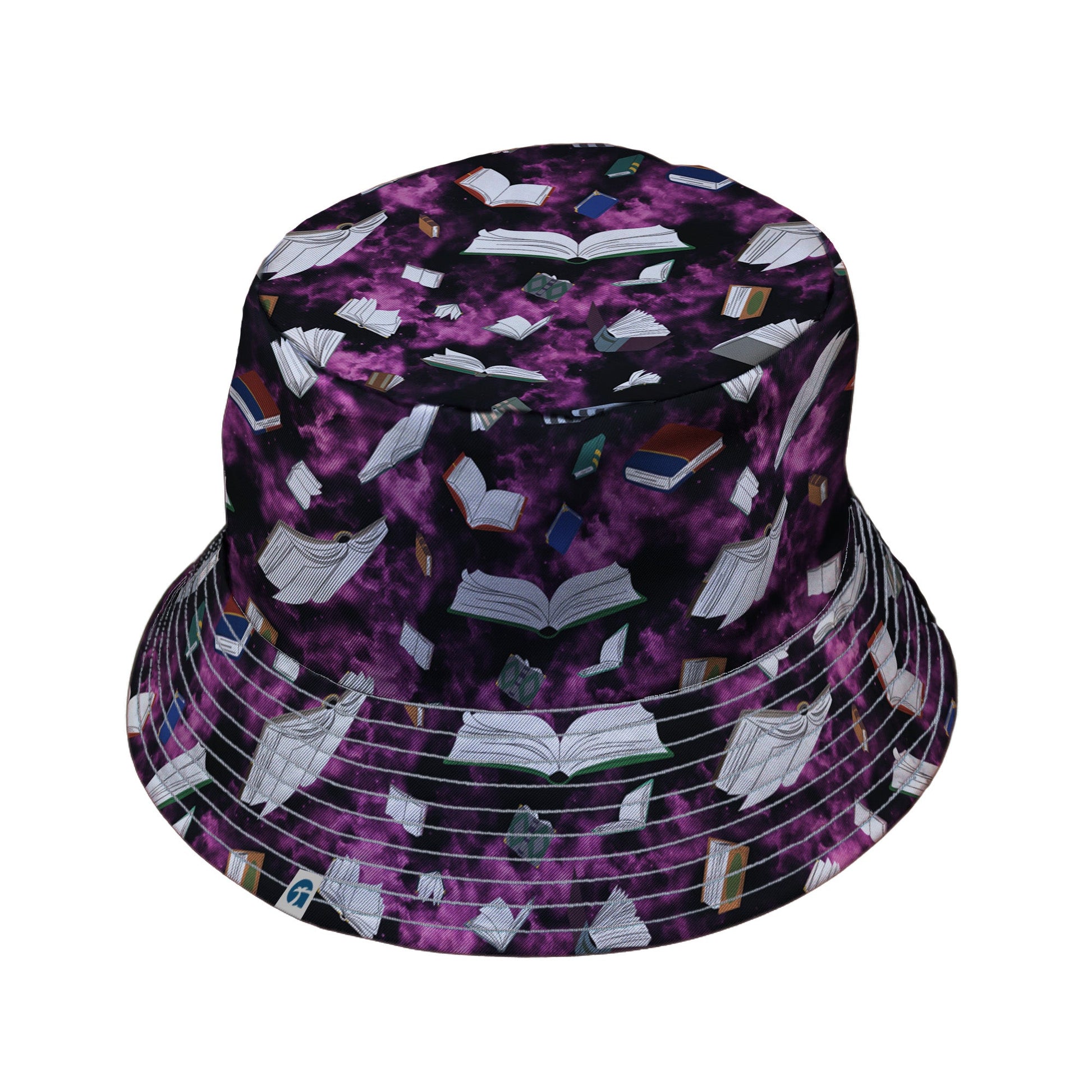 Magical Books Purple Bucket Hat