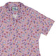 Magical Bunny Evolution Pink Curvy Button Up Shirt Geek Nerd animal patterns anime Design by Ardi Tong