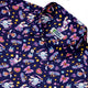 Magical Bunny Evolution Night Button Up Shirt Geek Nerd adult sizing animal patterns anime