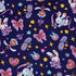 Magical Bunny Evolution Night Button Up Shirt Geek Nerd adult sizing animal patterns anime