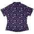 Magical Bunny Evolution Night Curvy Button Up Shirt Geek Nerd animal patterns anime Design by Ardi Tong