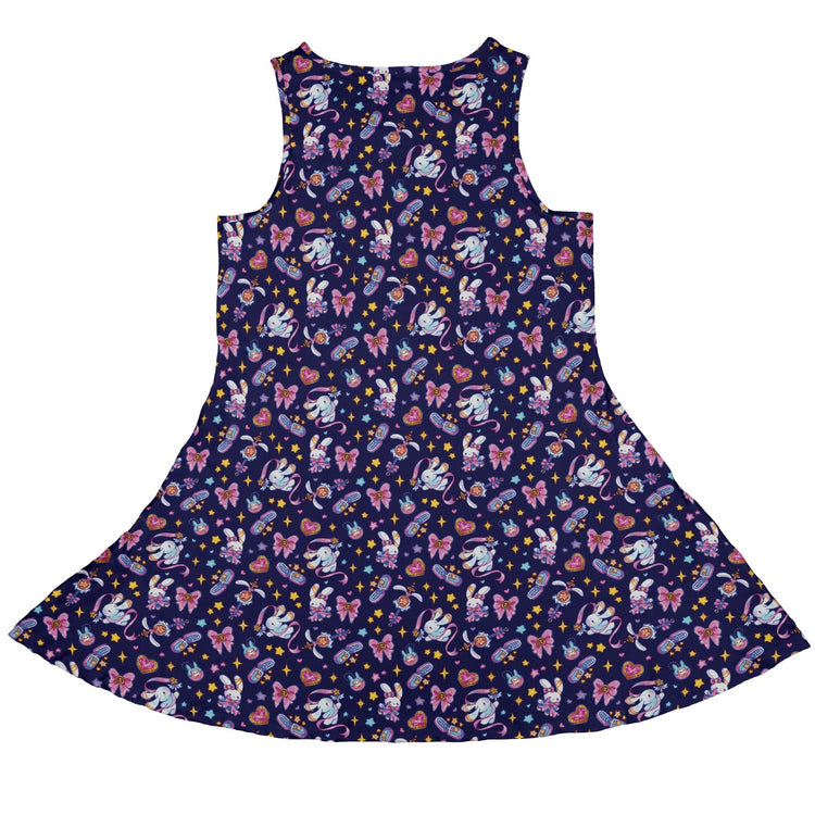 Magical Bunny Evolution Night Dress Geek Nerd animal patterns anime Design by Ardi Tong