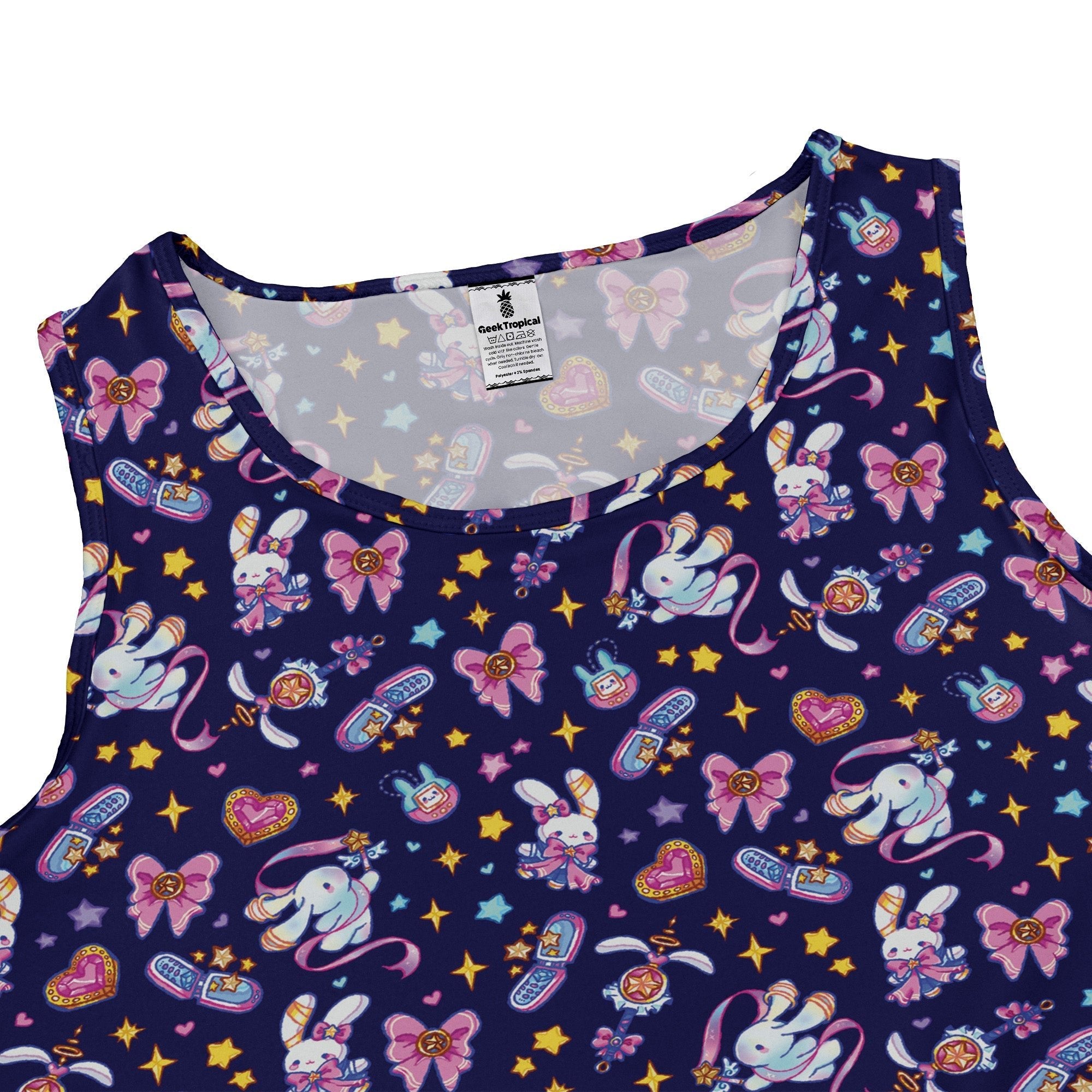 Magical Bunny Evolution Night Dress Geek Nerd animal patterns anime Design by Ardi Tong