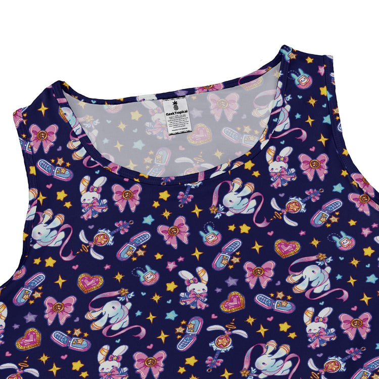 Magical Bunny Evolution Night Dress Geek Nerd animal patterns anime Design by Ardi Tong