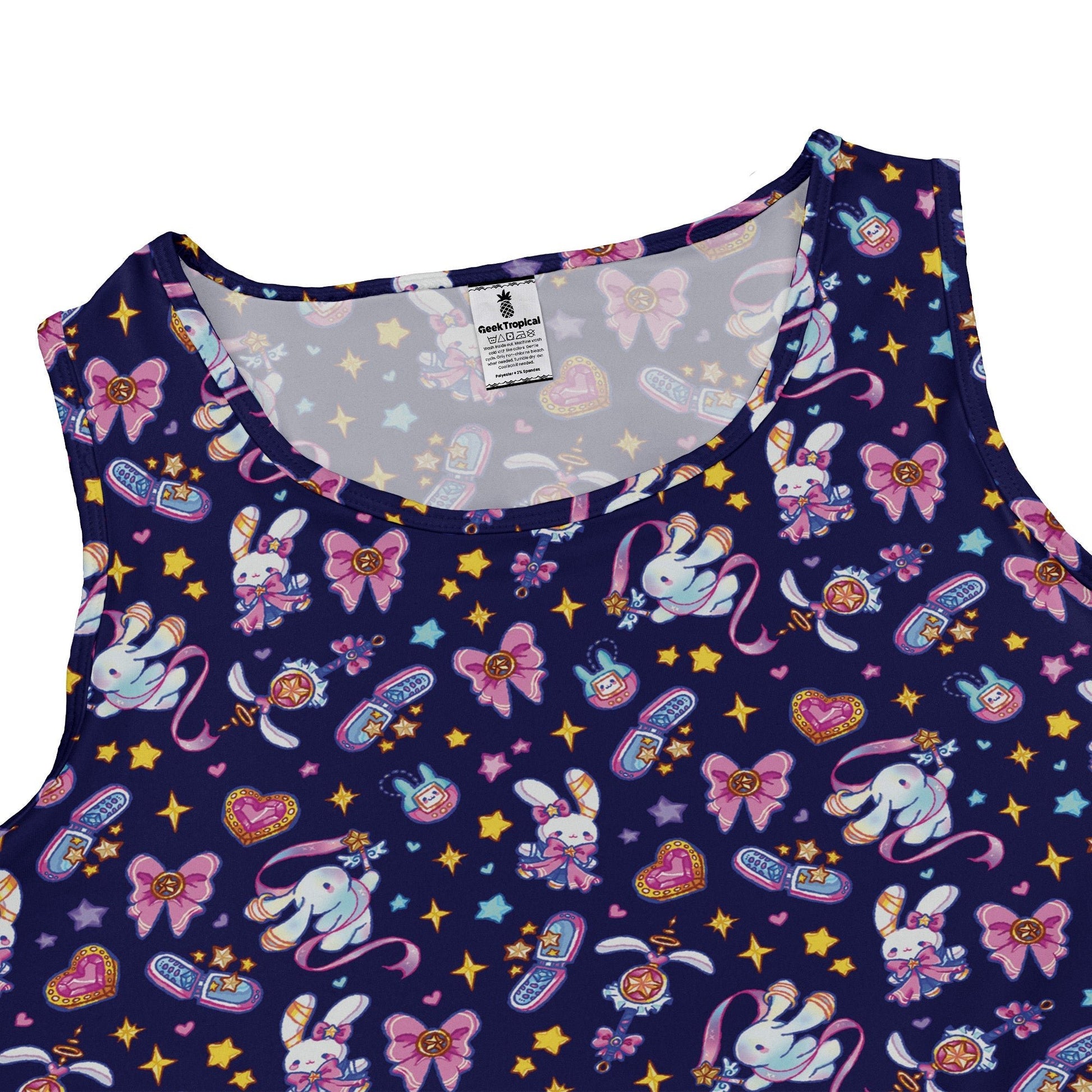 Magical Bunny Evolution Night Dress Geek Nerd animal patterns anime Design by Ardi Tong