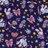 Magical Bunny Evolution Night Long Sleeve Button Up Shirt Geek Nerd adult sizing animal patterns anime
