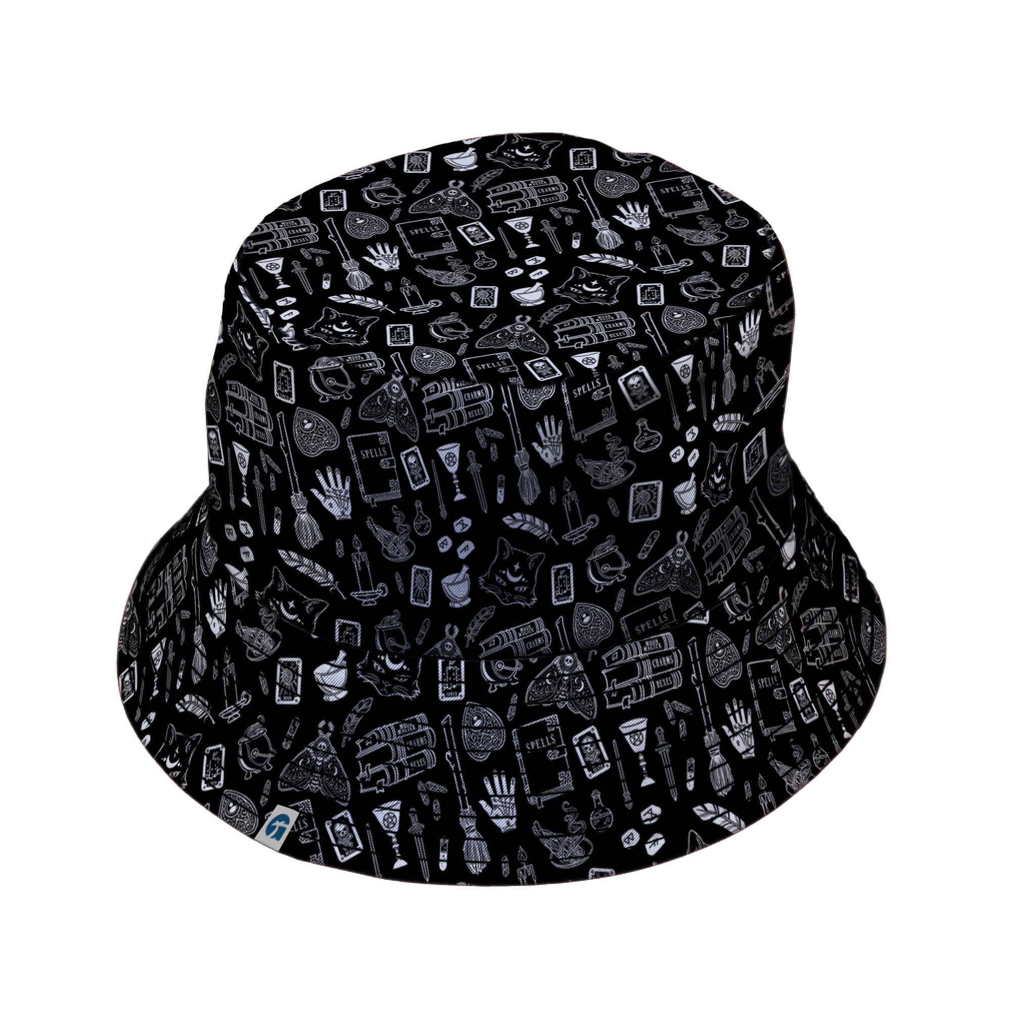 Magick Stuff Bucket Hat Black Stitching