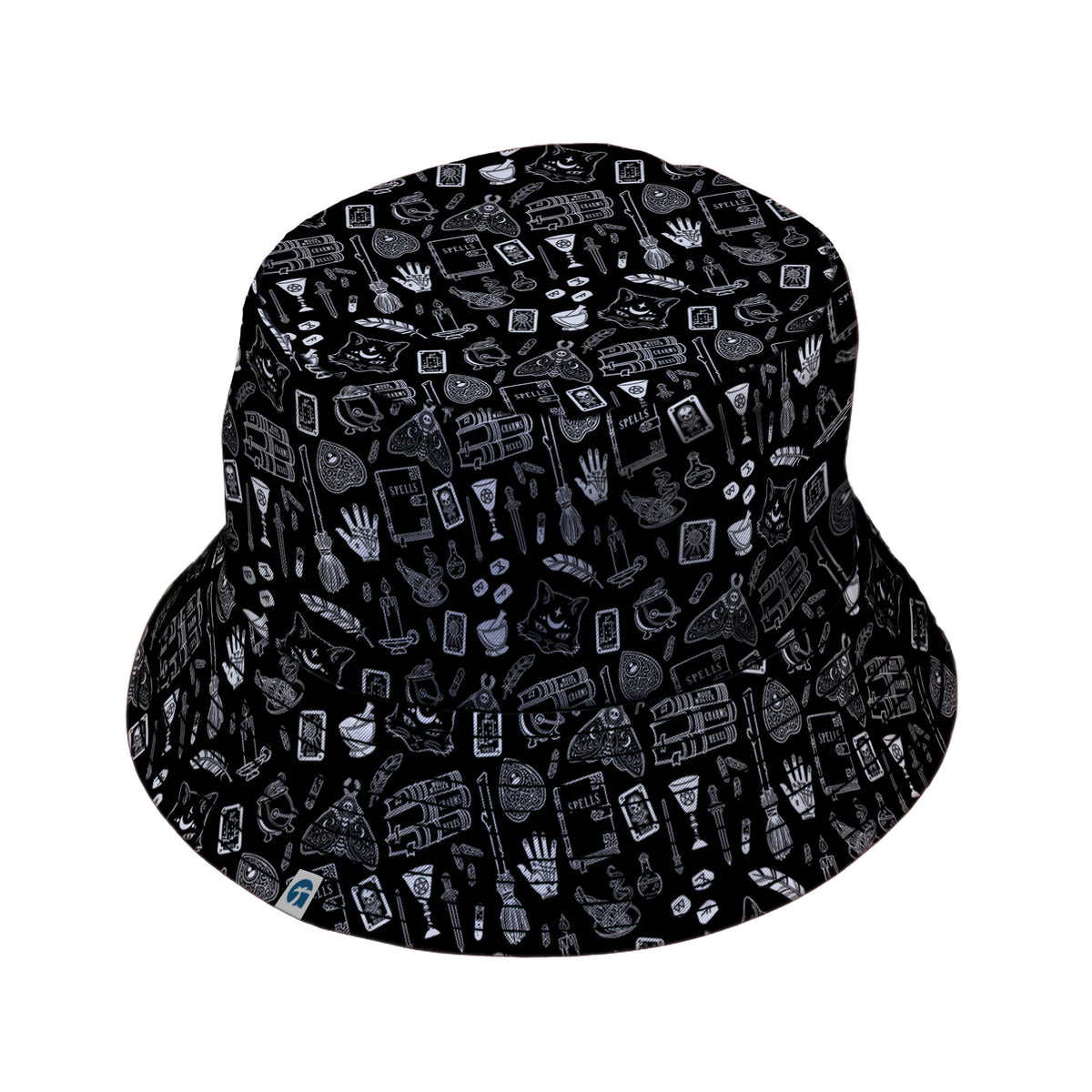 Magick Stuff Bucket Hat Black Stitching