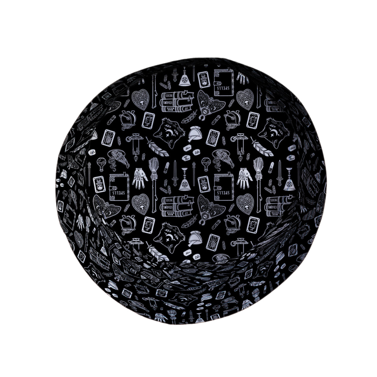 Magick Stuff Bucket Hat Top View