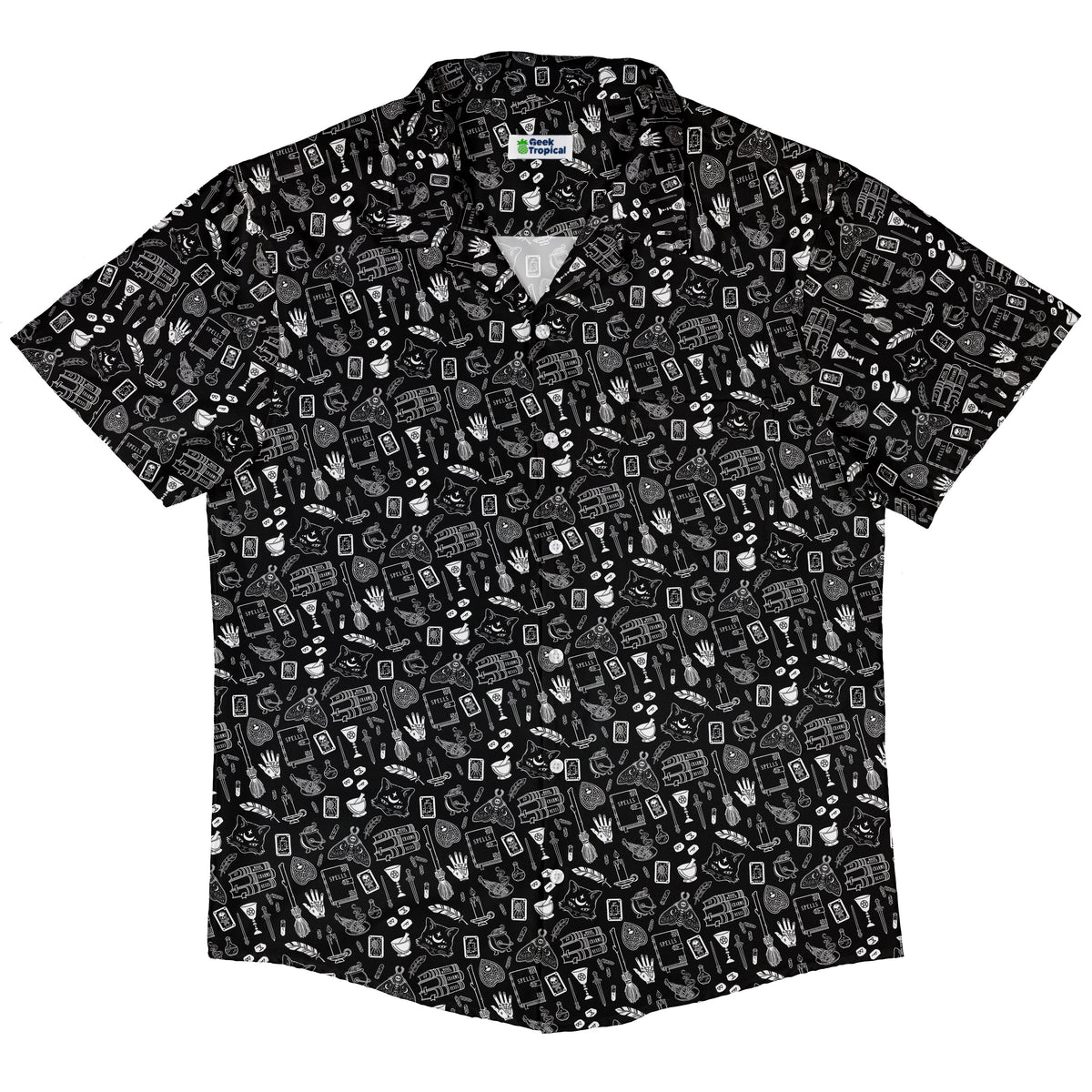 Magick Stuff Button Up Shirt Hawaiian Front