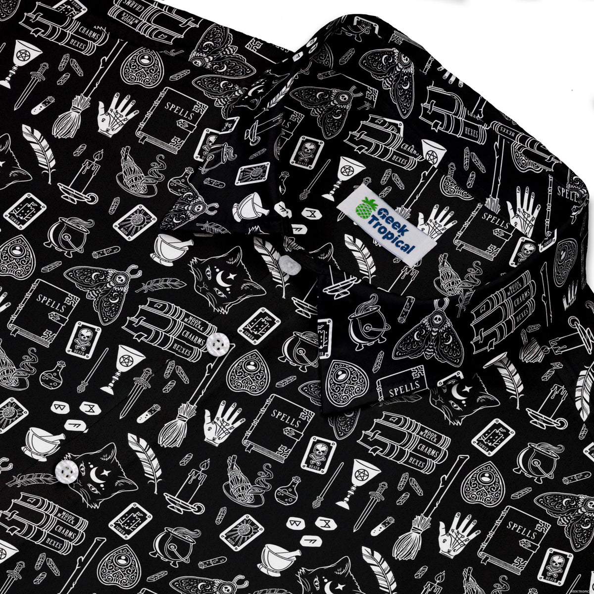Magick Stuff Button Up Shirt Neck