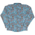 Mahjong Tiles Sunrise Anime Long Sleeve Button Up Shirt Geek Nerd adult sizing Anime board game print