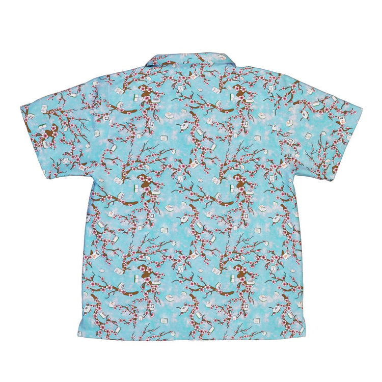 Mahjong Tiles Sunrise Anime Youth Hawaiian Shirt - Anime - board game print - Designs by Nathan