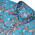 Mahjong Tiles Sunrise Anime Button Up Shirt - adult sizing - Anime - board game print