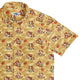 Maneki Cat Gold Button Up Shirt Geek Nerd adult sizing animal patterns anime