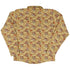 Maneki Cat Gold Long Sleeve Button Up Shirt Geek Nerd adult sizing animal patterns anime