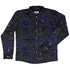 Math And Physics Space Long Sleeve Button Up Shirt Geek Nerd adult sizing FLOW DESC WRITING mathematics print