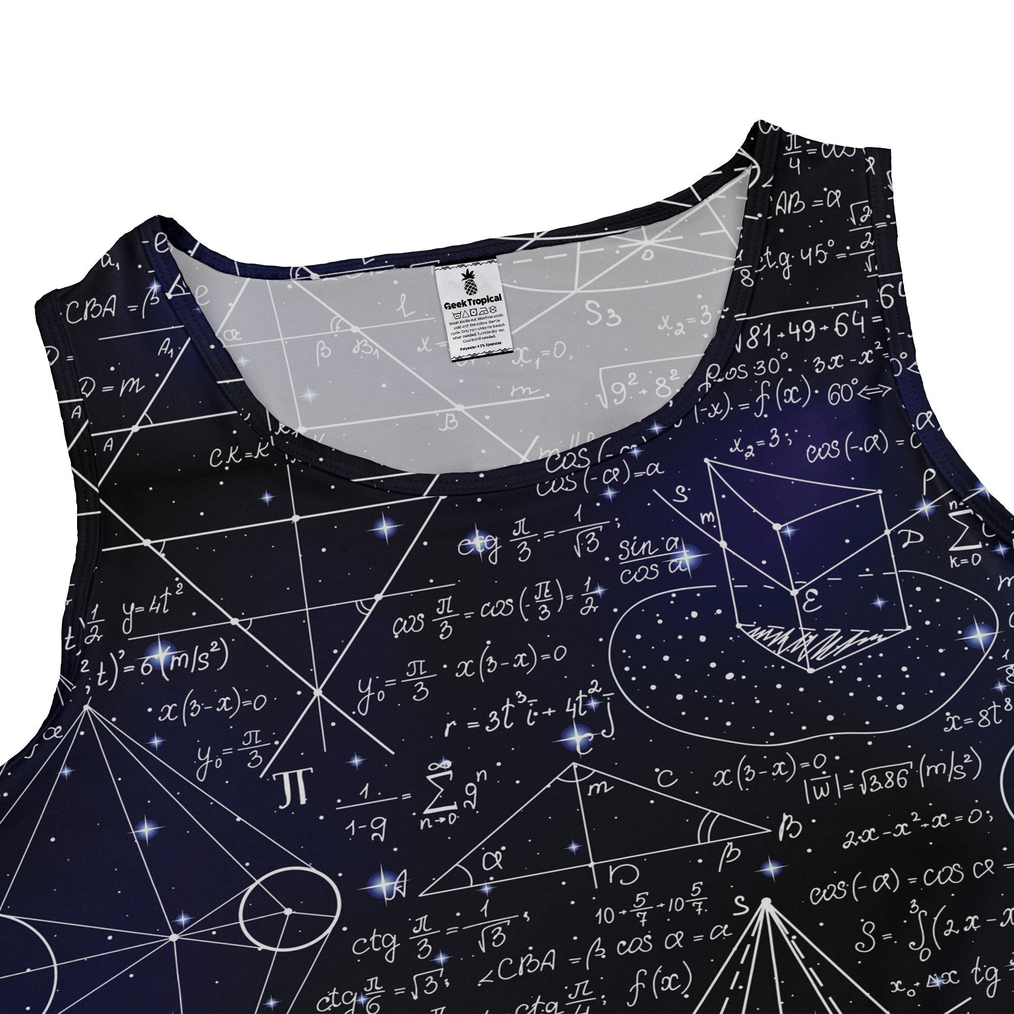 Math And Physics Space Dress Geek Nerd lx - C mathematics print Maximalist Patterns