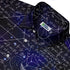 Math And Physics Space Button Up Shirt - adult sizing - mathematics print - Maximalist Patterns
