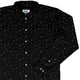 Math Symbols Black Long Sleeve Button Up Shirt Geek Nerd adult sizing FLOW DESC WRITING mathematics print