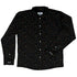 Math Symbols Black Long Sleeve Button Up Shirt Geek Nerd adult sizing FLOW DESC WRITING mathematics print