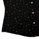 Math Symbols Black Curvy Button Up Shirt Geek Nerd mathematics print Simple Patterns women