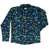 Mathdoku Puzzle Long Sleeve Button Up Shirt front