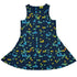 Mathdoku Puzzle Sleeveless Dress back