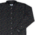 Maze Muncher Arcade Game Long Sleeve Button Up Shirt Geek Nerd adult sizing Designs by Nathan FLOW DESC WRITING