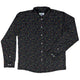 Maze Muncher Arcade Game Long Sleeve Button Up Shirt Geek Nerd adult sizing Designs by Nathan FLOW DESC WRITING