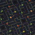 Maze Muncher Arcade Game Long Sleeve Button Up Shirt Geek Nerd adult sizing Designs by Nathan FLOW DESC WRITING