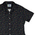 Maze Muncher Arcade Game Curvy Button Up Shirt Geek Nerd Designs by Nathan Q3 video game arcade print