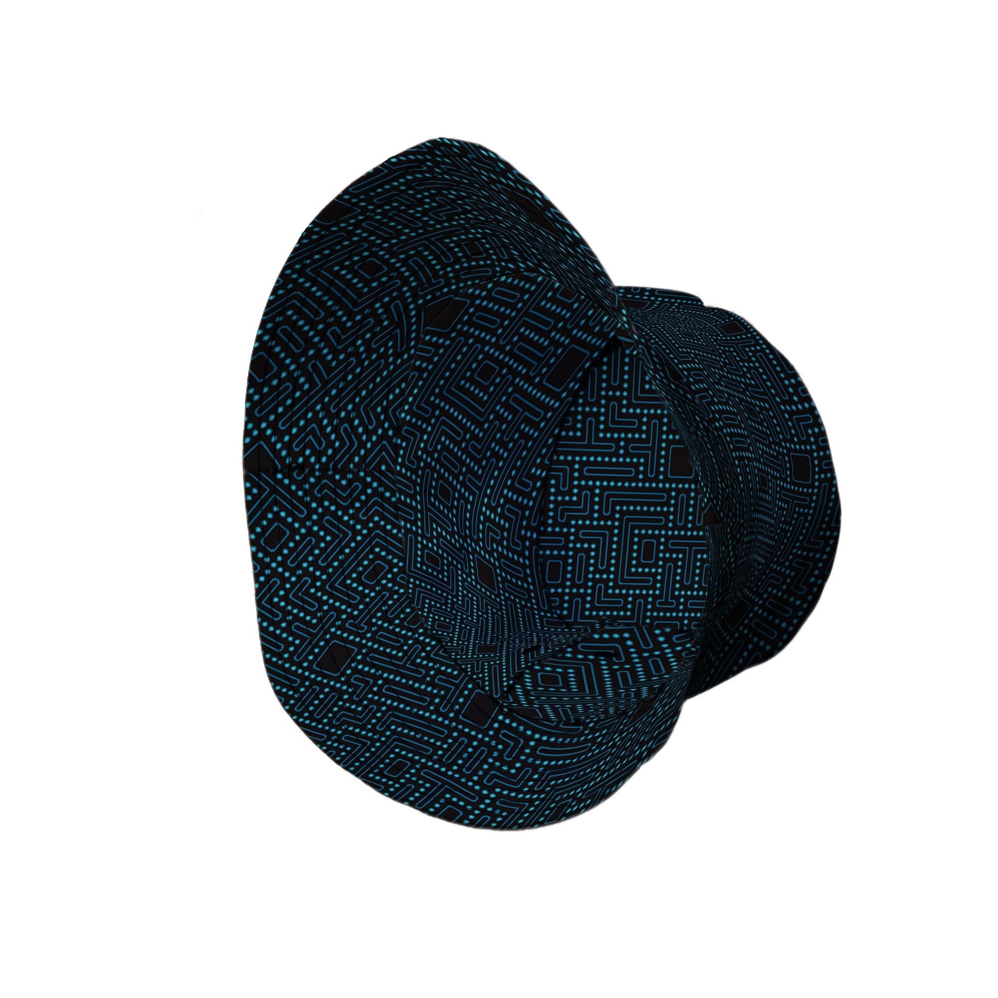 Maze Runner Neon Arcade Game Bucket Hat - Designs by Nathan - lx - B - Q3