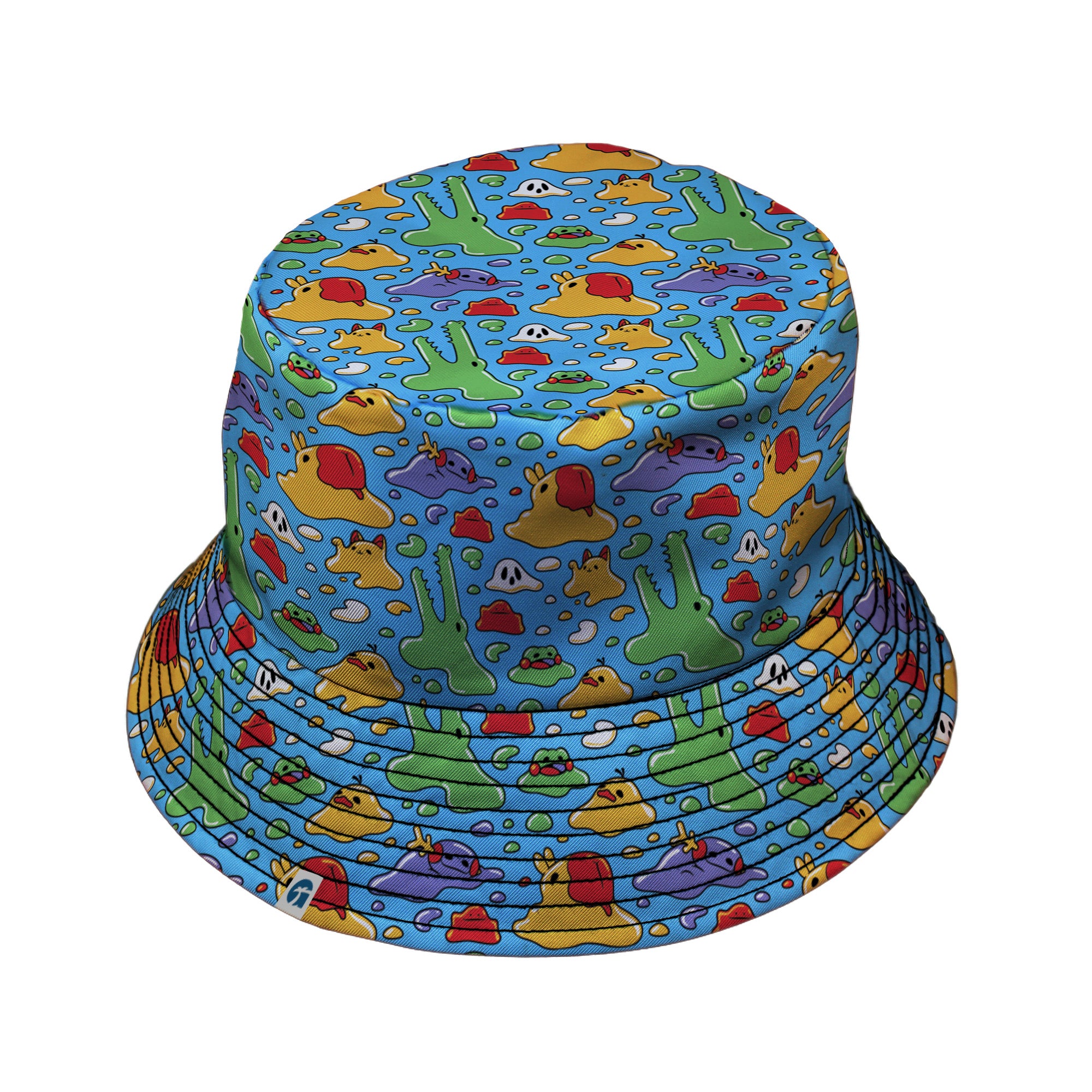 Melty Animal Parade Bucket Hat Black Stitching