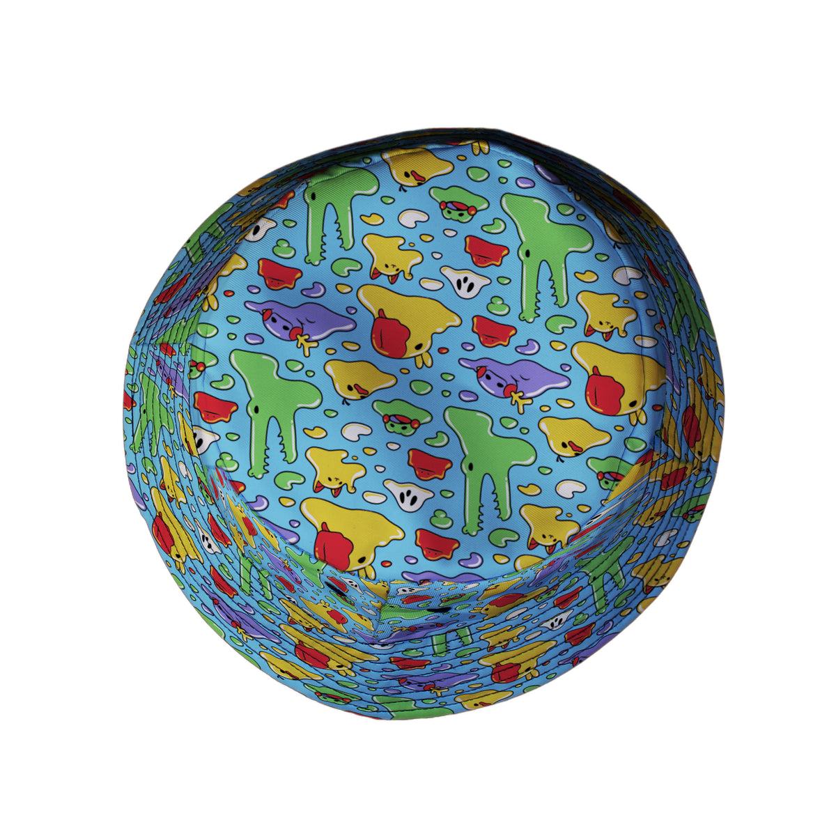 Melty Animal Parade Bucket Hat Top View