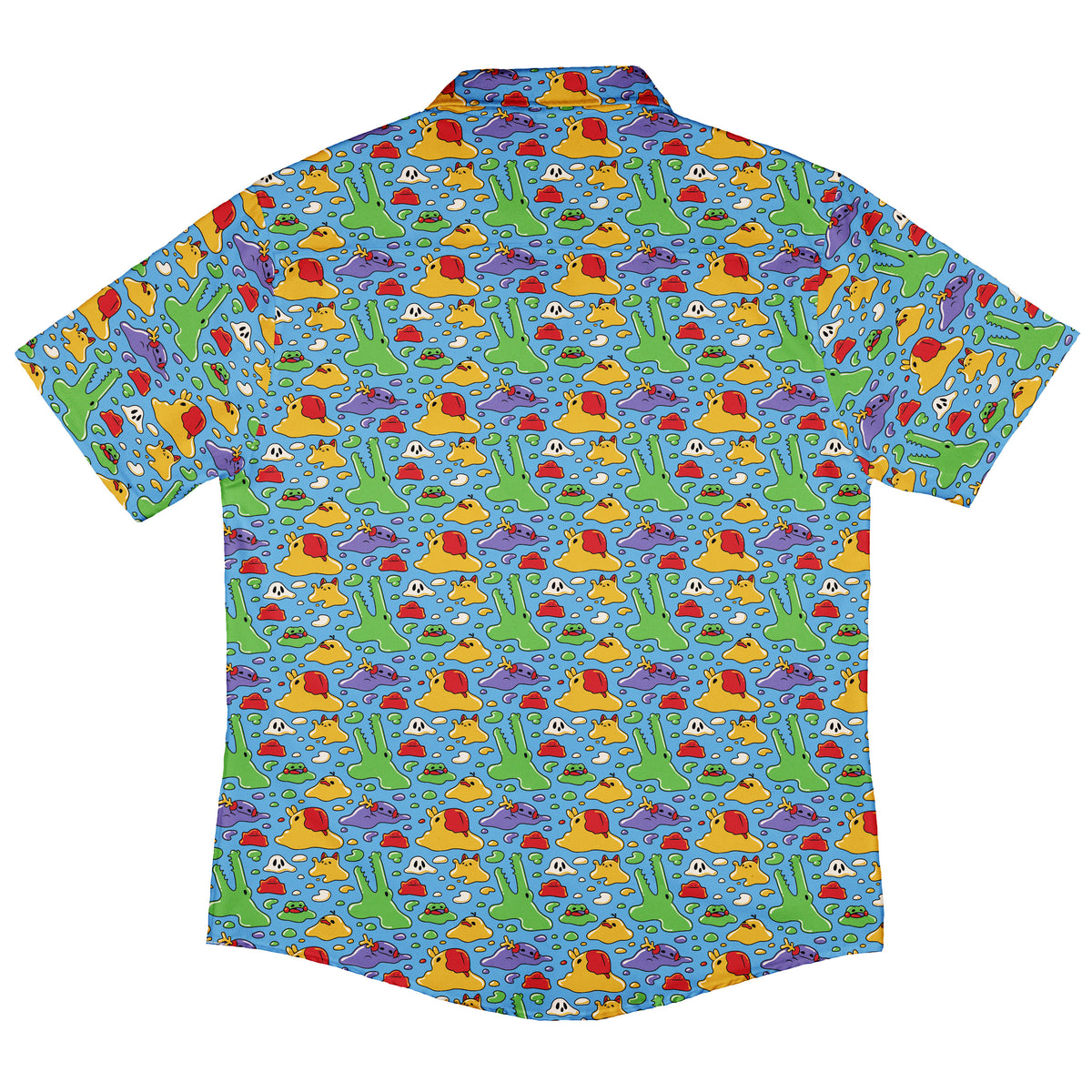 Melty Animal Parade Button Up Shirt Back