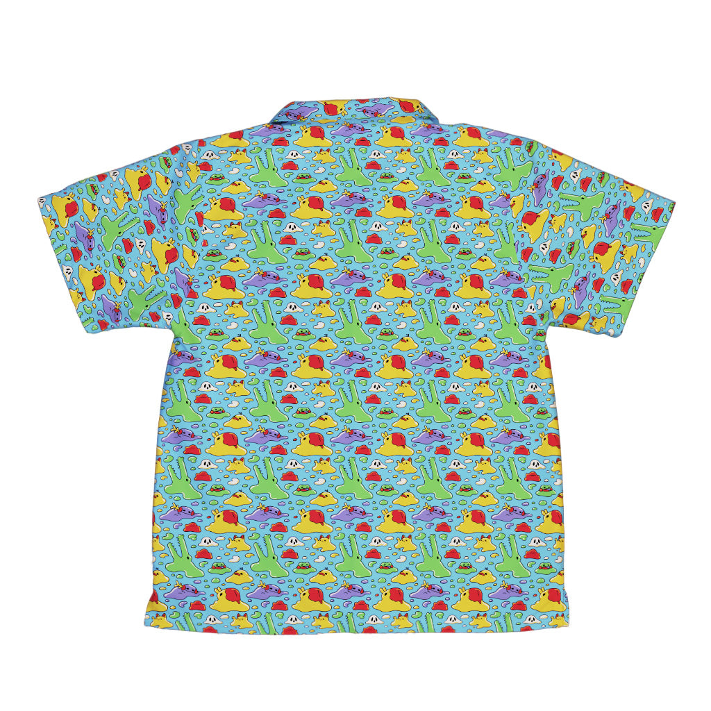 Melty Animal Parade Youth Hawaiian Shirt Back