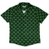 Meowy Christmas Tree Green Button Up Shirt Hawaiian Front