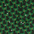 Meowy Christmas Tree Green Long Sleeve Button Up Shirt sleeve close