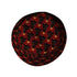Meowy Christmas Tree Red Bucket Hat Top View