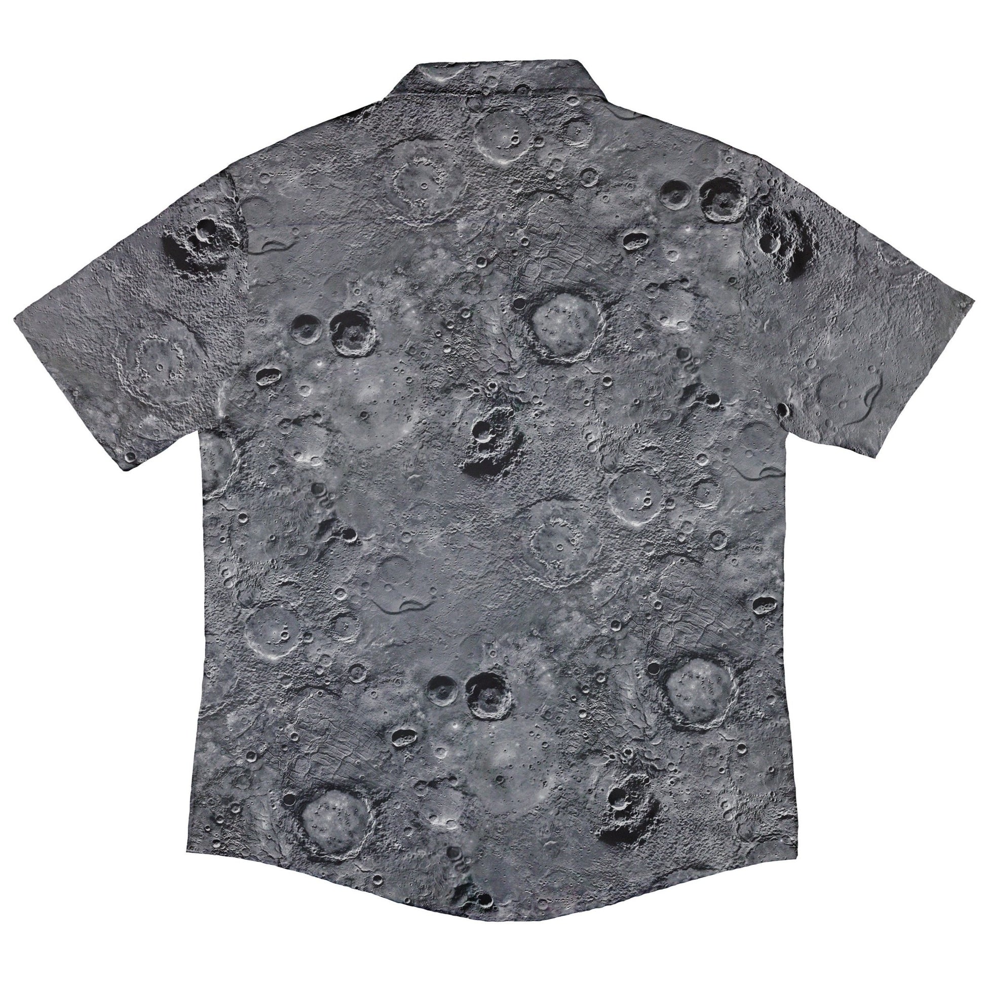 Surface of Mercury Button Up Shirt - adult sizing - Designs by Nathan - science print