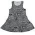 Surface of Mercury Dress Geek Nerd Designs by Nathan lx - C science print