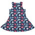 Microscopic Collection Blue Science Biology Dress Geek Nerd lx - C Maximalist Patterns science print