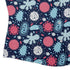 Microscopic Collection Blue Science Biology Curvy Button Up Shirt Geek Nerd Maximalist Patterns science print women