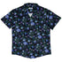 Midnight Bloom Garden Button Up Shirt Hawaiian Front