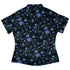 Midnight Bloom Garden Curvy Button Up Shirt womens back
