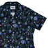 Midnight Bloom Garden Curvy Button Up Shirt womens top right