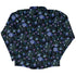 Midnight Bloom Garden Long Sleeve Button Up Shirt back