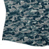 Military Fighter Jet Navy Camo Blue Curvy Button Up Shirt Geek Nerd aviation print women