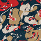 Modern Koi Long Sleeve Button Up Shirt Geek Nerd adult sizing Anime Design by Claire Murphy